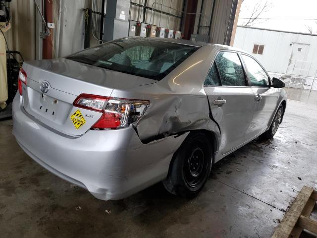 4T1BF1FK4CU014398 - 2012 TOYOTA CAMRY BASE SILVER photo 3