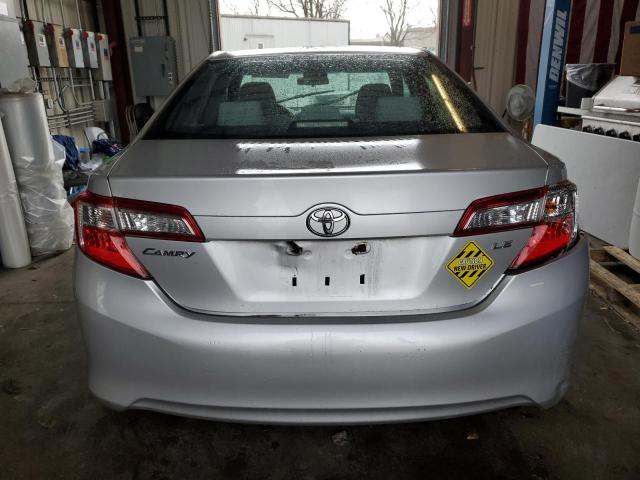 4T1BF1FK4CU014398 - 2012 TOYOTA CAMRY BASE SILVER photo 6