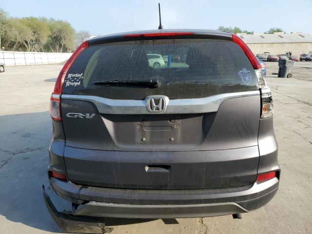 3CZRM3H34GG701121 - 2016 HONDA CR-V LX GRAY photo 6