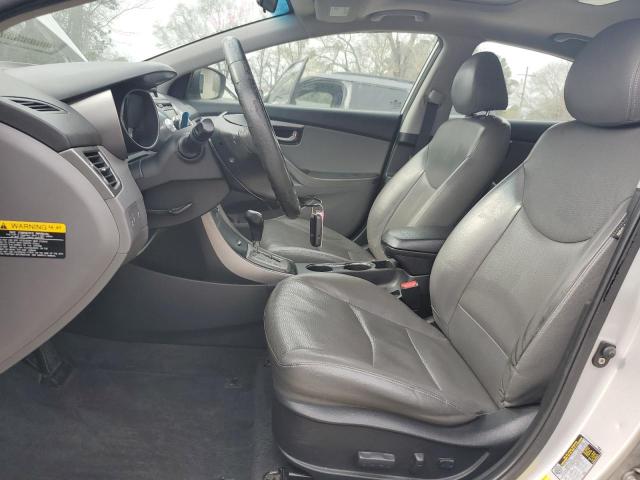 KMHDH4AE7DU688231 - 2013 HYUNDAI ELANTRA GLS SILVER photo 7