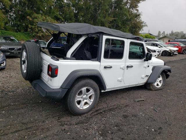 1C4HJXDN4PW562750 - 2023 JEEP WRANGLER SPORT WHITE photo 3