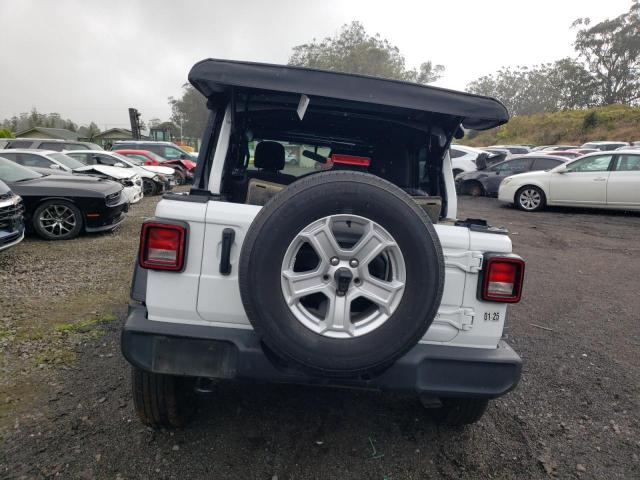 1C4HJXDN4PW562750 - 2023 JEEP WRANGLER SPORT WHITE photo 6