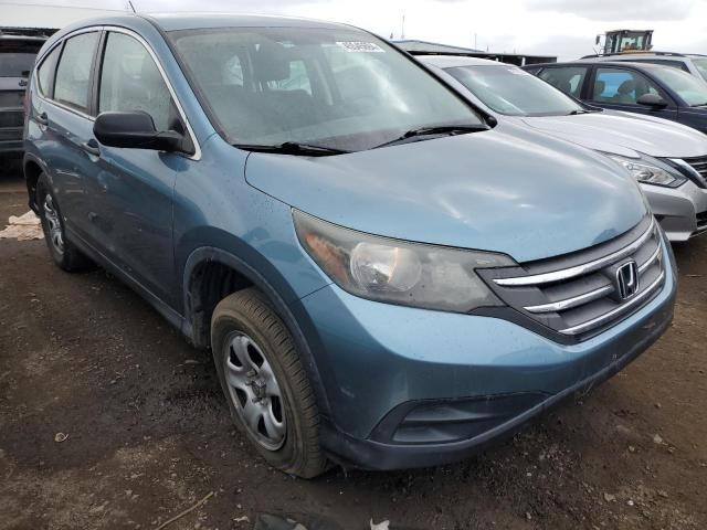 5J6RM4H34DL047547 - 2013 HONDA CR-V LX BLUE photo 4