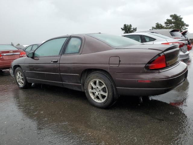 2G1WW12M5W9332084 - 1998 CHEVROLET MONTE CARL LS BURGUNDY photo 2