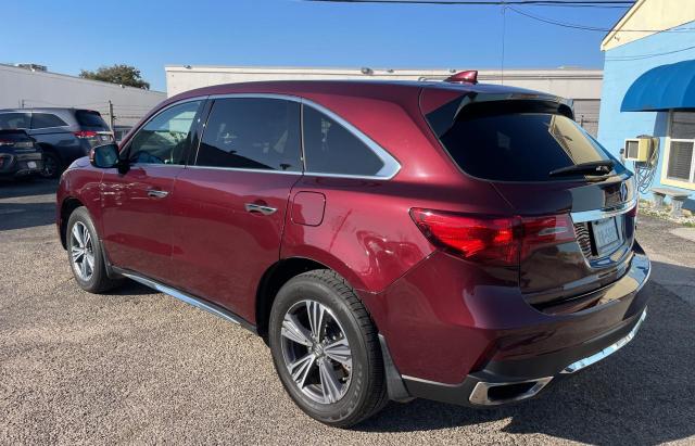 5J8YD3H32JL003457 - 2018 ACURA MDX BURGUNDY photo 3