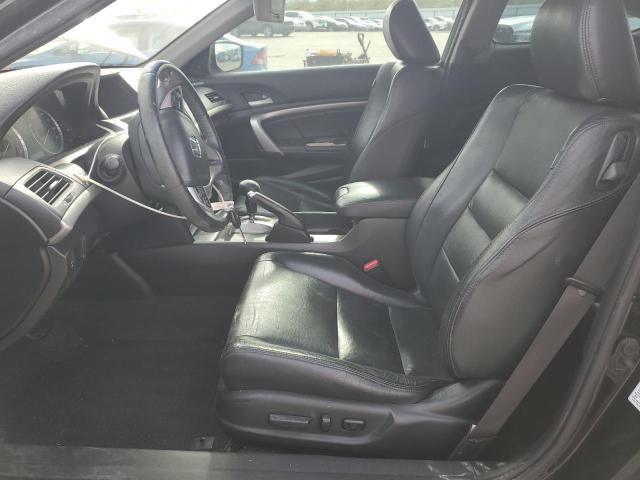 1HGCS12898A008279 - 2008 HONDA ACCORD EXL BLACK photo 7