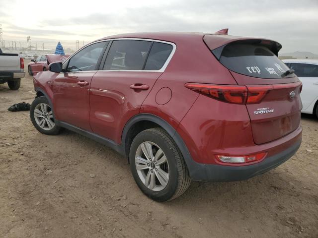 KNDPMCAC5H7067127 - 2017 KIA SPORTAGE LX RED photo 2