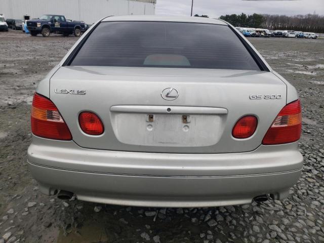 JT8BD68S5Y0092805 - 2000 LEXUS GS 300 SILVER photo 6