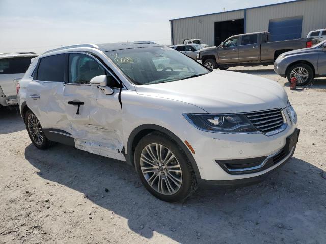 2LMPJ6LR9HBL11459 - 2017 LINCOLN MKX RESERVE أبيض صورة 4