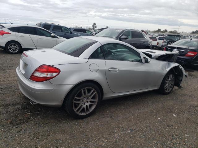 WDBWK56F88F180705 - 2008 MERCEDES-BENZ SLK 350 SILVER photo 3