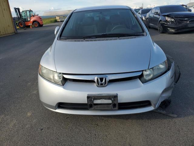 2HGFA16537H504971 - 2007 HONDA CIVIC LX SILVER photo 5