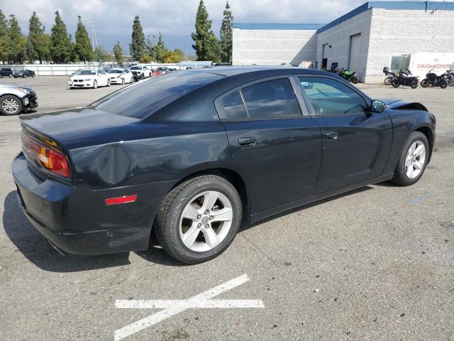 2C3CDXBG6DH701524 - 2013 DODGE CHARGER SE BLACK photo 3