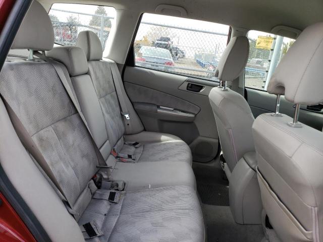 JF2SH6BC5AG789106 - 2010 SUBARU FORESTER XS Tünd qırmızı foto 10