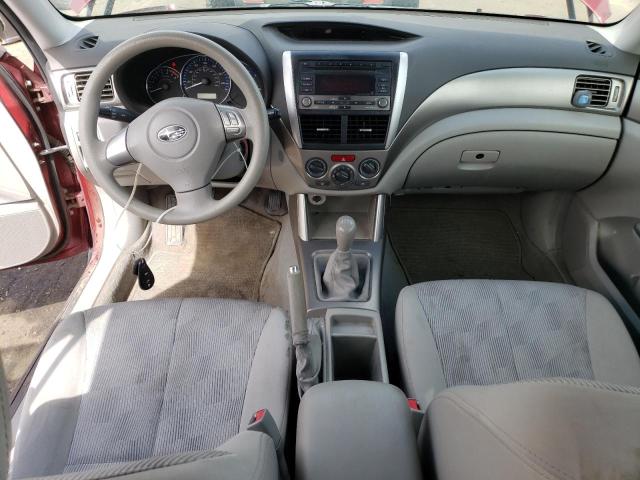 JF2SH6BC5AG789106 - 2010 SUBARU FORESTER XS Tünd qırmızı foto 8