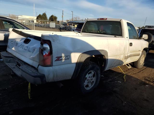 1GCEK14T72Z128972 - 2002 CHEVROLET SILVERADO K1500 WHITE photo 3