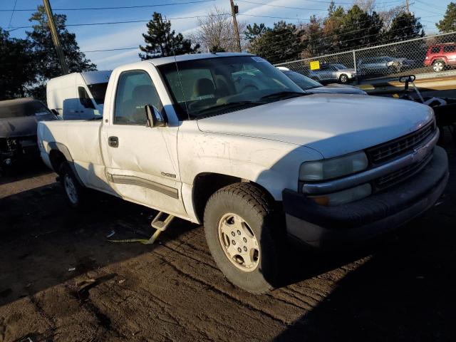 1GCEK14T72Z128972 - 2002 CHEVROLET SILVERADO K1500 WHITE photo 4