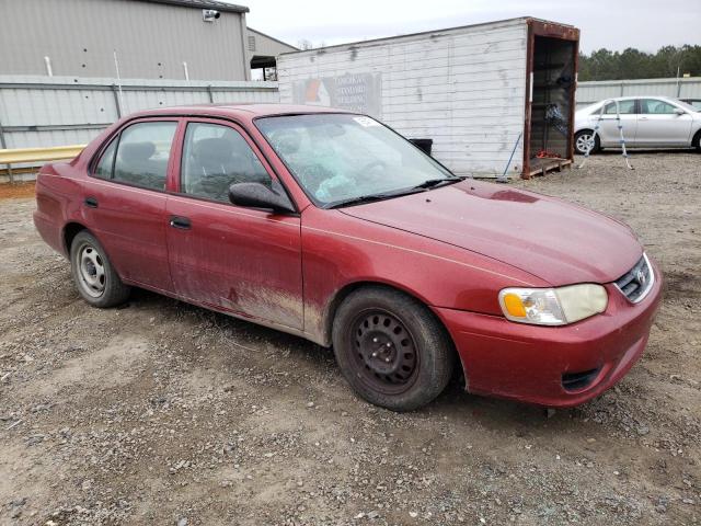 1NXBR12E31Z537741 - 2001 TOYOTA COROLLA CE RED photo 4