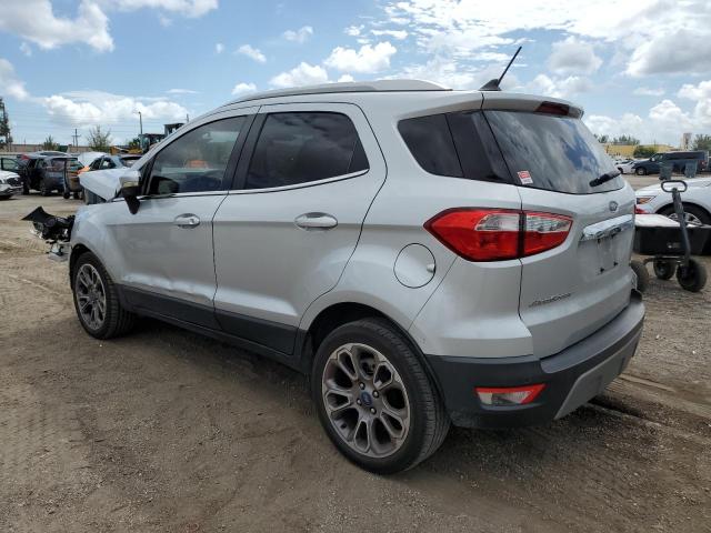 MAJ3P1VE2JC188562 - 2018 FORD ECOSPORT TITANIUM SILVER photo 2