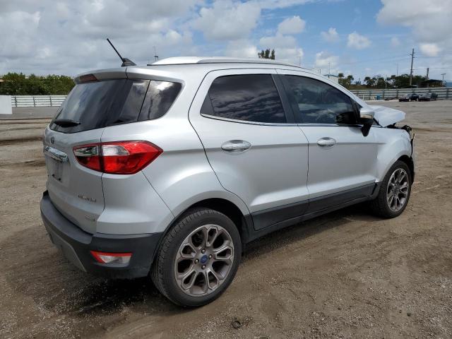 MAJ3P1VE2JC188562 - 2018 FORD ECOSPORT TITANIUM SILVER photo 3