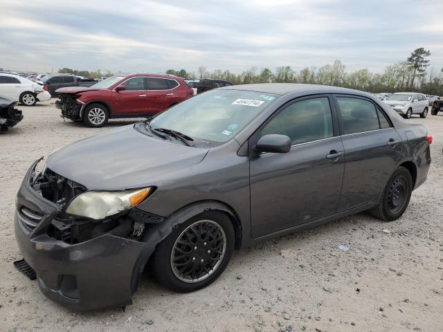 5YFBU4EE3DP171927 - 2013 TOYOTA COROLLA BASE GRAY photo 1