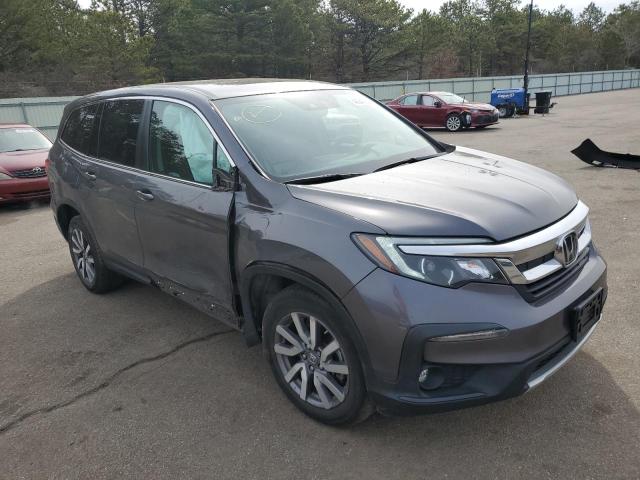 5FNYF6H44KB030604 - 2019 HONDA PILOT EXL GRAY photo 4