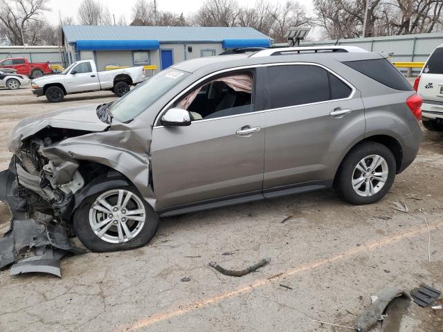 2GNFLFE52C6318830 - 2012 CHEVROLET EQUINOX LTZ SILVER photo 1