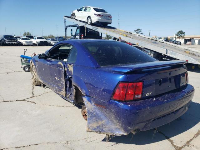 1FAFP42X74F221840 - 2004 FORD MUSTANG GT BLUE photo 2