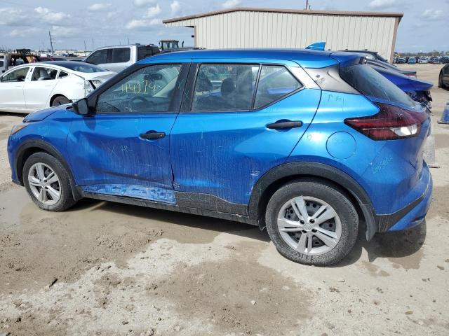 3N1CP5BV9ML518134 - 2021 NISSAN KICKS S BLUE photo 2