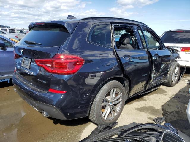 5UXTY5C01M9G09938 - 2021 BMW X3 XDRIVE30I BLUE photo 3