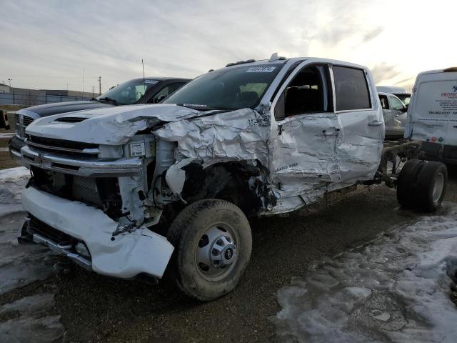 1GC4YVEY2NF224381 - 2022 CHEVROLET SILVERADO K3500 HIGH COUNTRY WHITE photo 1