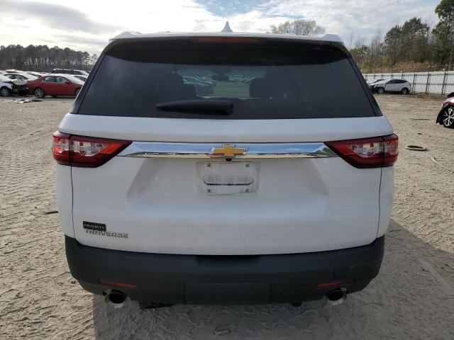 1GNERFKW0JJ215106 - 2018 CHEVROLET TRAVERSE LS WHITE photo 6