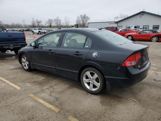 1HGFA16998L088271 - 2008 HONDA CIVIC EXL შავი ფოტო 2