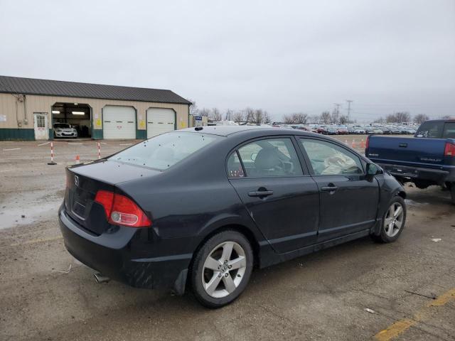 1HGFA16998L088271 - 2008 HONDA CIVIC EXL შავი ფოტო 3