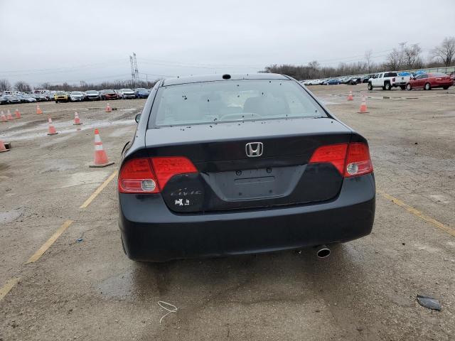 1HGFA16998L088271 - 2008 HONDA CIVIC EXL შავი ფოტო 6