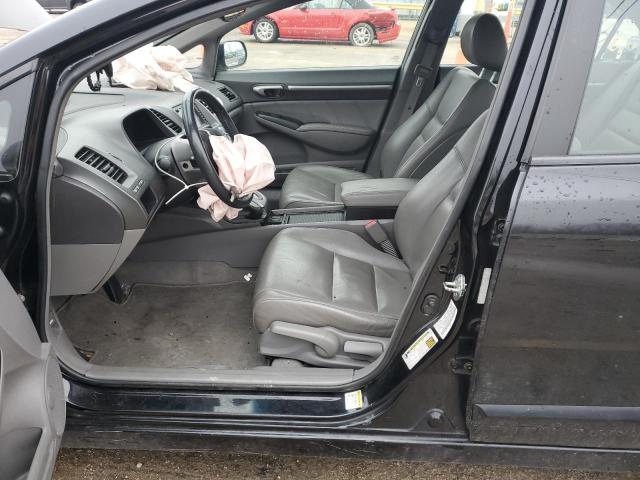 1HGFA16998L088271 - 2008 HONDA CIVIC EXL შავი ფოტო 7