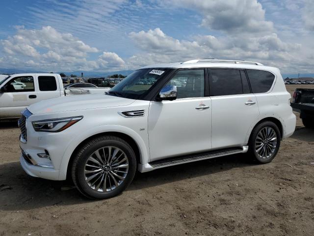 JN8AZ2NDXK9850691 - 2019 INFINITI QX80 LUXE WHITE photo 1