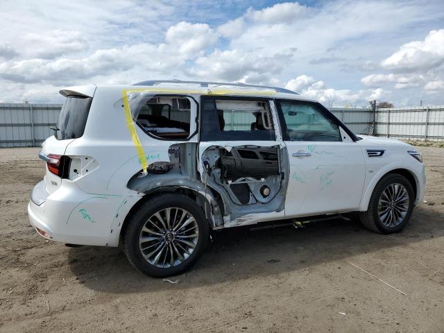 JN8AZ2NDXK9850691 - 2019 INFINITI QX80 LUXE WHITE photo 3