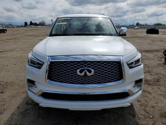 JN8AZ2NDXK9850691 - 2019 INFINITI QX80 LUXE WHITE photo 5