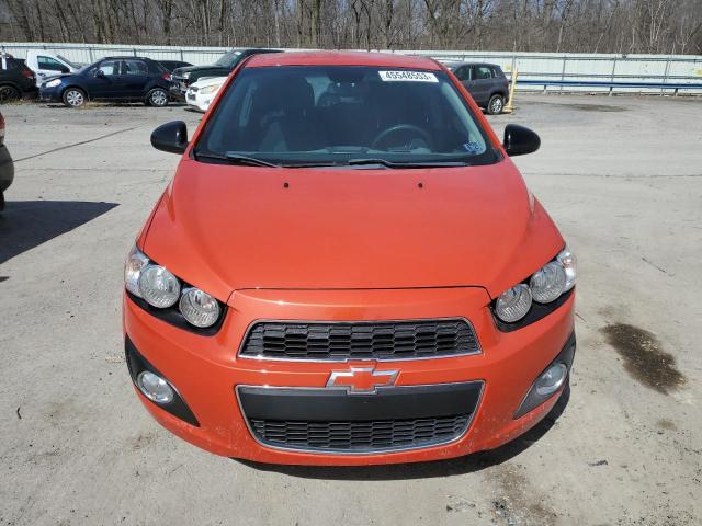 1G1JB6SH6C4108701 - 2012 CHEVROLET SONIC LS ORANGE photo 5