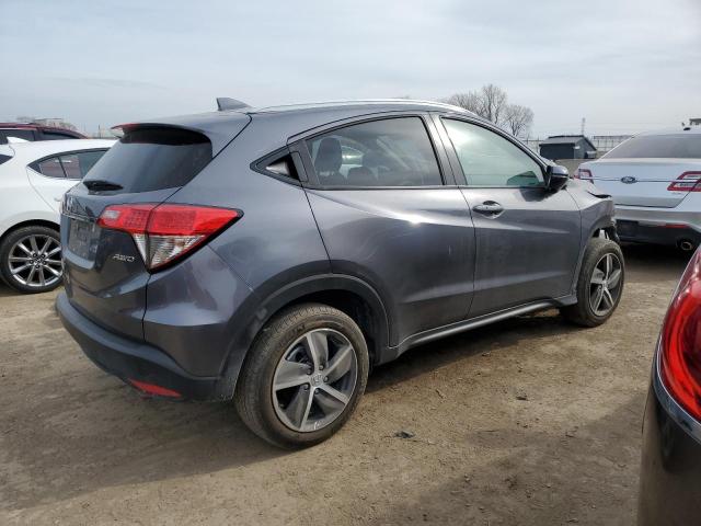 3CZRU6H57MM702103 - 2021 HONDA HR-V EX GRAY photo 3