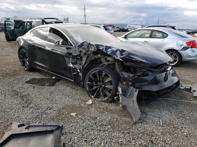 5YJSA1E13HF190614 - 2017 TESLA MODEL S 黑色 照片 4