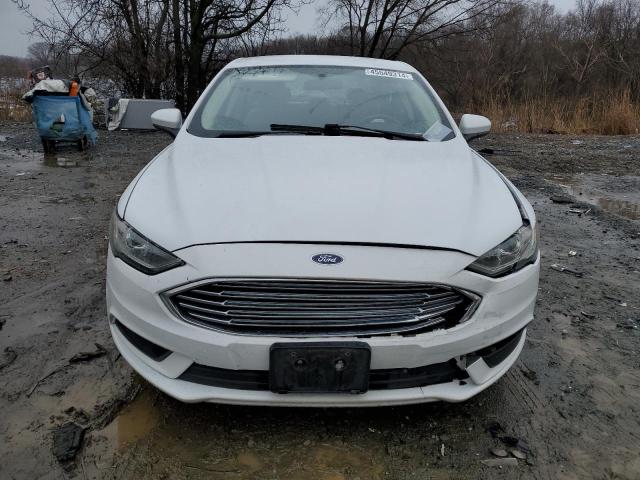 3FA6P0G71JR184347 - 2018 FORD FUSION S WHITE photo 5