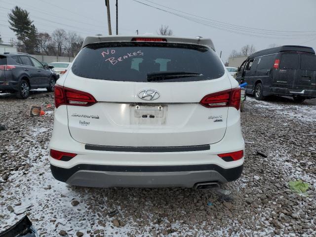 5XYZUDLB2HG423670 - 2017 HYUNDAI SANTA FE S WHITE photo 6