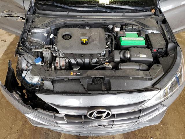 5NPD74LF8KH451462 - 2019 HYUNDAI ELANTRA SE GRAY photo 11