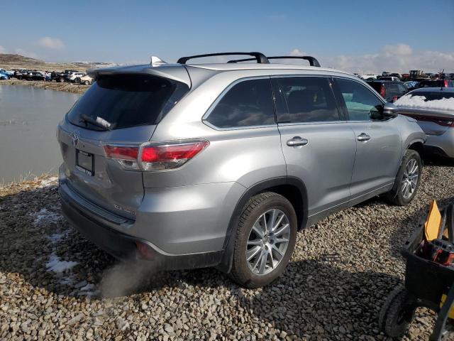 5TDJKRFH7FS174525 - 2015 TOYOTA HIGHLANDER XLE SILVER photo 3