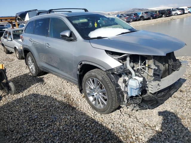 5TDJKRFH7FS174525 - 2015 TOYOTA HIGHLANDER XLE SILVER photo 4