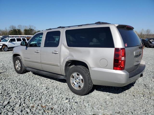 3GNFC16037G186158 - 2007 CHEVROLET SUBURBAN C1500 BEIGE photo 2