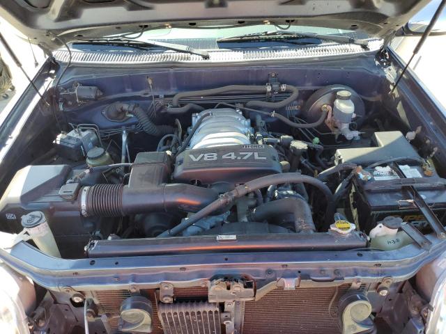 5TBRT34184S442006 - 2004 TOYOTA TUNDRA ACCESS CAB SR5 BLUE photo 11