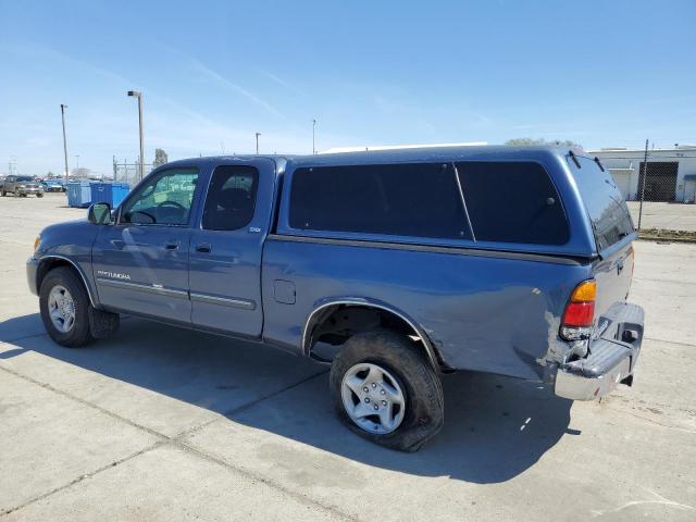 5TBRT34184S442006 - 2004 TOYOTA TUNDRA ACCESS CAB SR5 BLUE photo 2