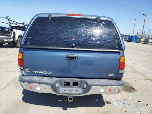 5TBRT34184S442006 - 2004 TOYOTA TUNDRA ACCESS CAB SR5 BLUE photo 6